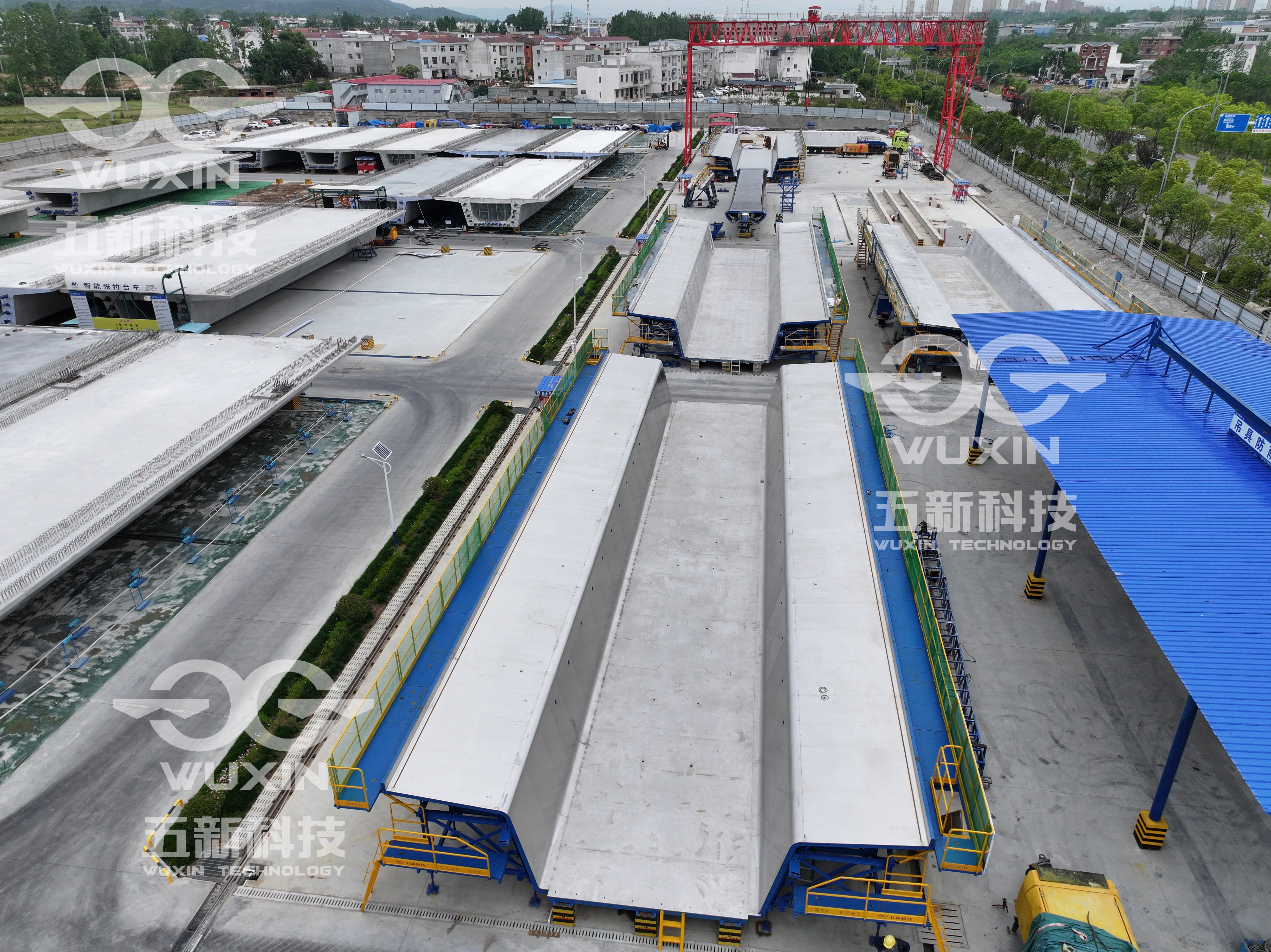 中鐵一局-合武高鐵-麻城制梁場(chǎng)