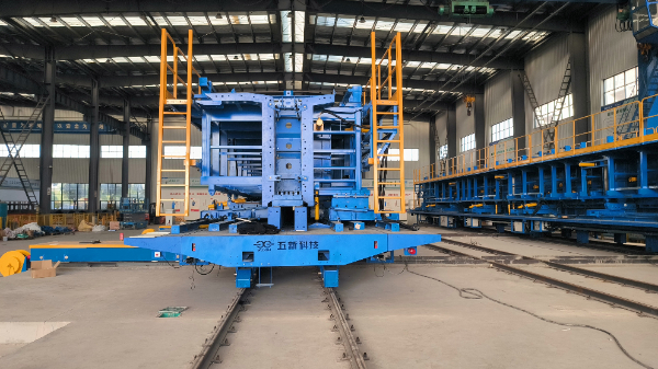 五新智能生產(chǎn)線革新升級，開啟帶模移動(dòng)蒸養(yǎng)新篇章！