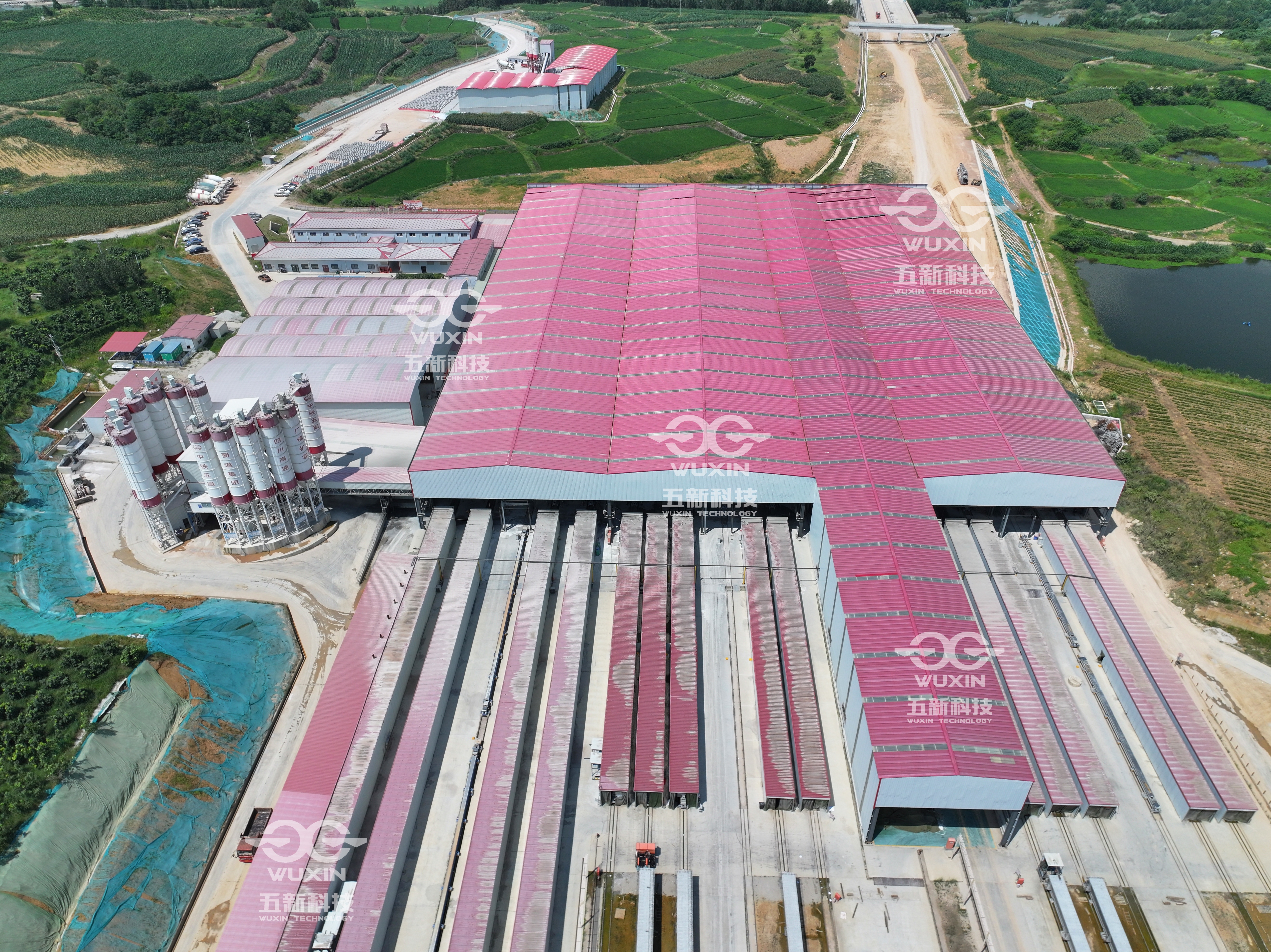 中鐵五局-廣綿高速（混凝土水平皮帶輸送系統(tǒng)）